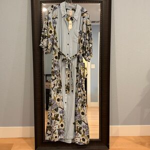 Maeve Sky Blue Plus dress